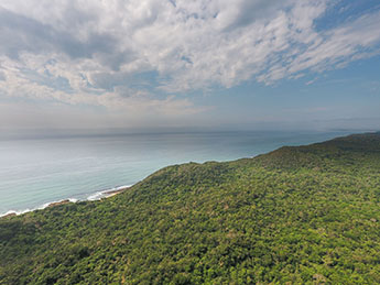 the coast